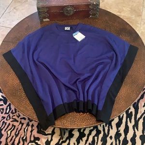 Authentic Z new with tags sweater poncho !